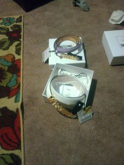 Moschino Belt 2 Colors