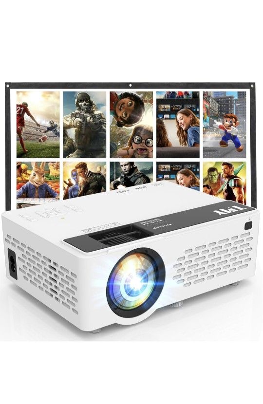 1080P Full HD Portable Mini Projector - Mini Proyector Portátil Full HD 1080P
