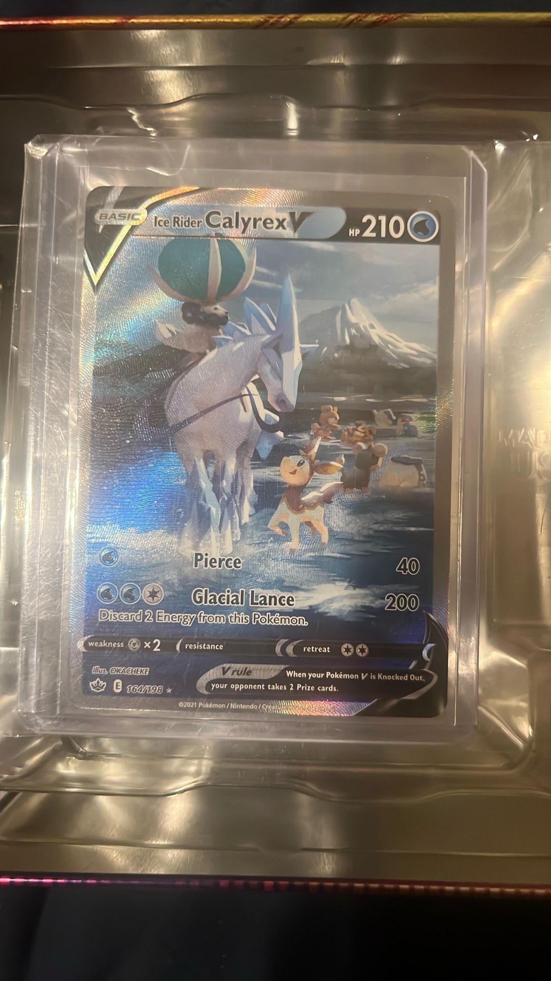 Ice Rider Calyrex V 164/198