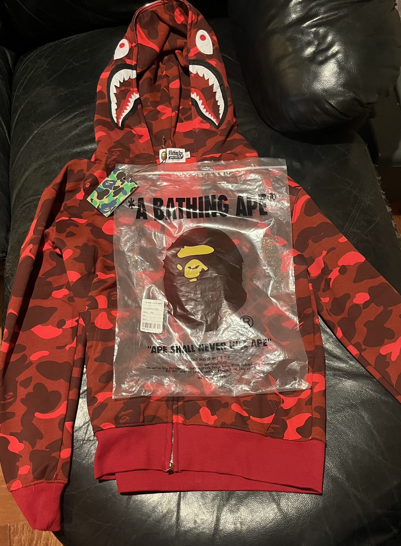 Red Bape Hoodie