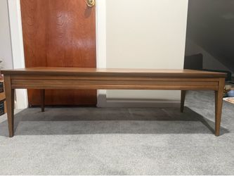 Mid-Century Modern Wood Coffee Table