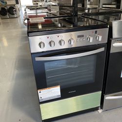 Frigidaire Stainless Steel 24” Freestanding Electric Range 
