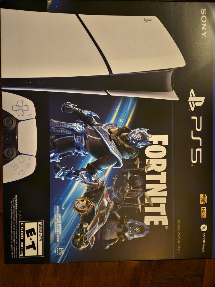 Ps5 Digital Fortnite Console New Sealed
