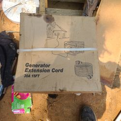 Generator Extension Cord 15ft 30A