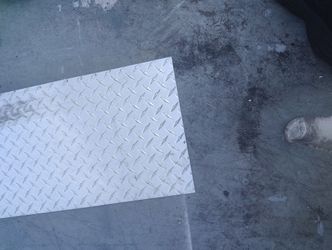 Duamond Plate 1 ft x 8 ft