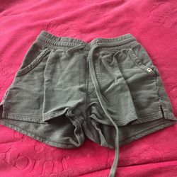 Size Small Greenish Grey Shorts