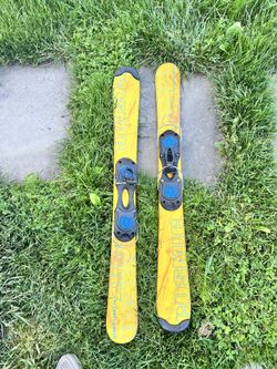 Crazy Creek Cosmic 2030 Way 99cm Skis With Bindings 