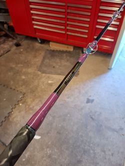 5'10" custom wrapped panga style fishing rod