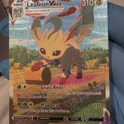 Pokemon TCG Leafeon VMAX Alt Art 
