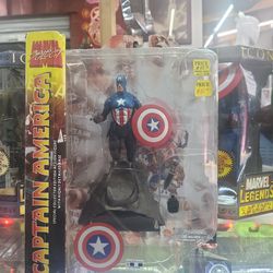 CAPTAIN AMERICA SPECIAL COLLECTOR EDITION MARVEL SELECT  SERIES 2008