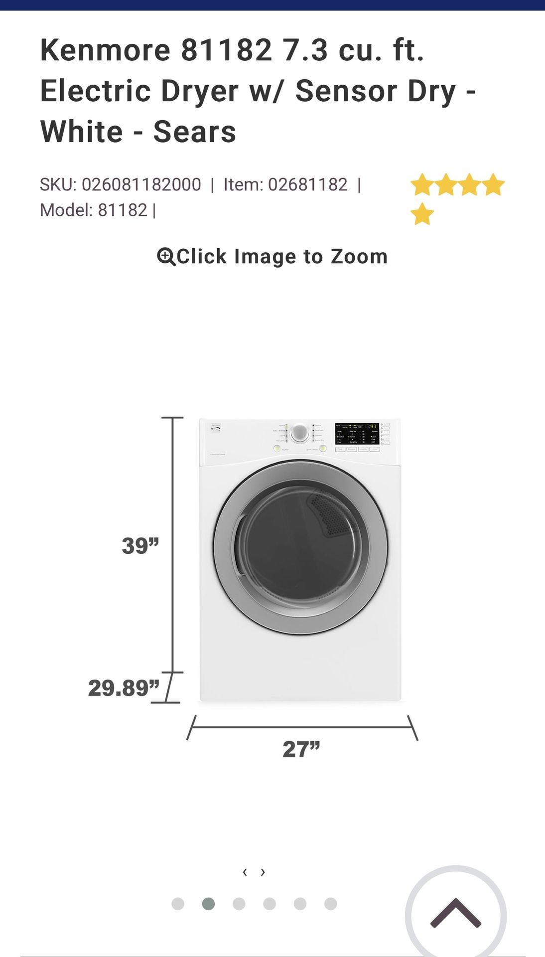 Kenmore Washer And dryer (electric)