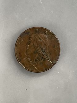 Coin 1968 un Centesimo Republica De Panama URRACA rare Collectable