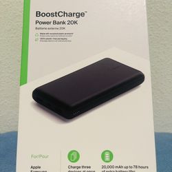 Brand New Belkin Boost Charge Power Bank 20K