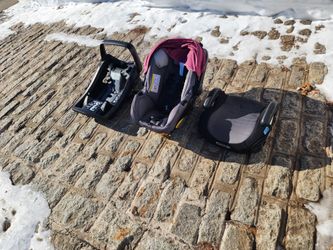 Baby Car Seat & The Booster ...all In Mint Condition...all For Only $15