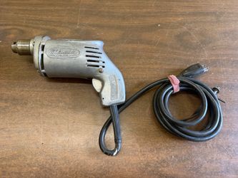 Vintage Milwaukee 1/4” Hole Shooter Power Drill Model 250 Corded Drill