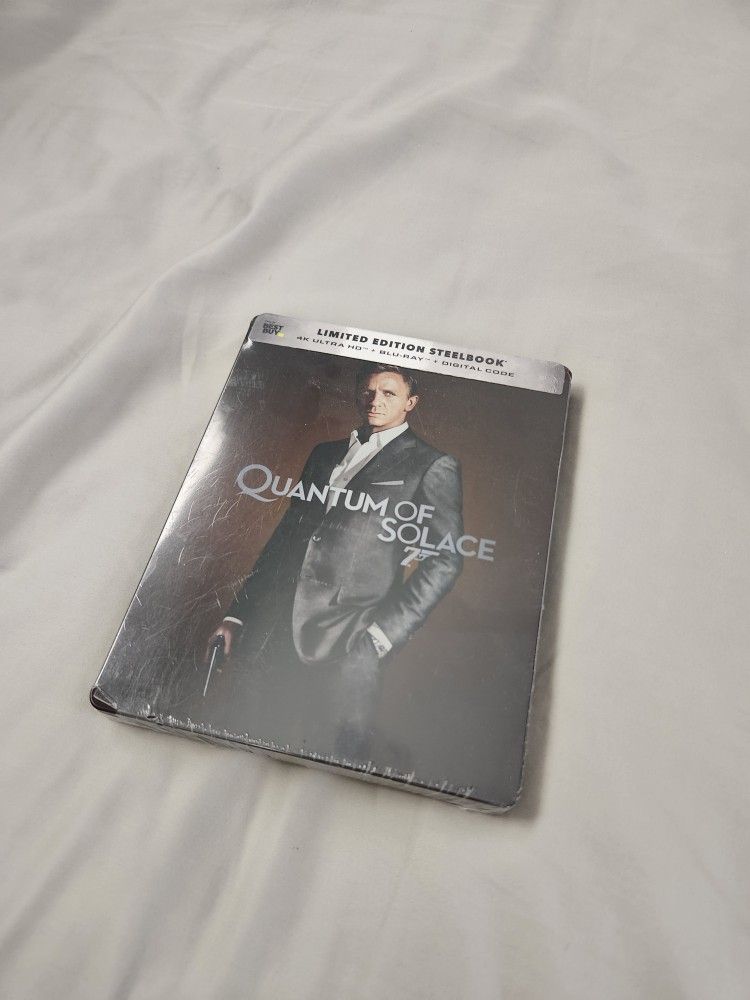 Quantom Of Solace 4k Steelbook NEW