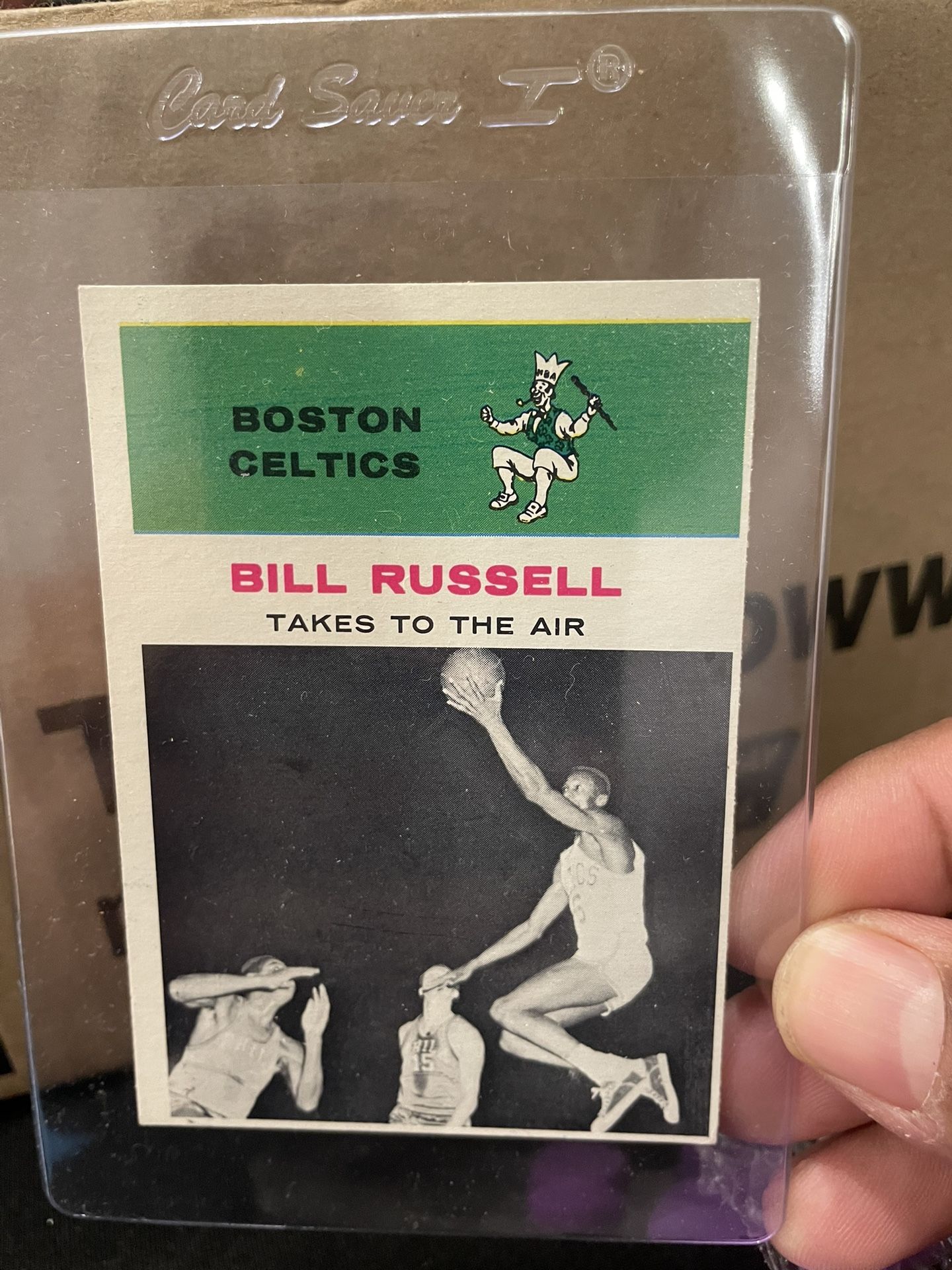 Bill Russell Rookie Card! A Beauty