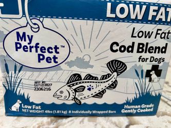 My perfect pet cod blend low-fat Frozen NEW BOX