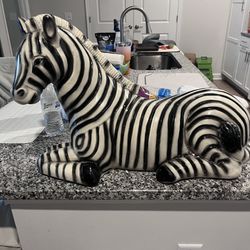 Vintage Ceramic Zebra