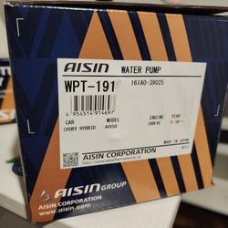 NEW Aisin Water pump WBT-191