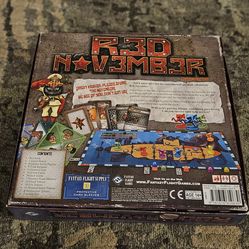 Red November Game by Fantasy Flight Games (2011) 100% Complete. Rare & Excellent!