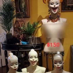 Mannequins.  Prices in the ad