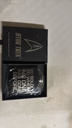 Star Trek stainless steel flask