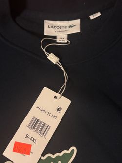 Lacoste Classic Fit Shirt Size 4XL Navy