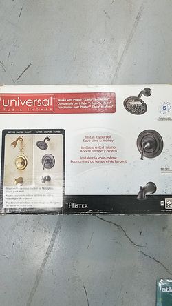 Universal tub and shower fixture