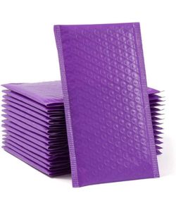 60 Pack Poly Bubble Mailers 4x8 Inch with 2 page thank you sticker
