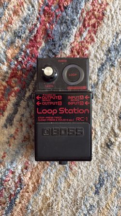 Boss Loop pedal