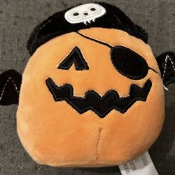 4" Squishmallow Kellytoy Paxton the Pirate Pumpkin Bat Halloween 2021