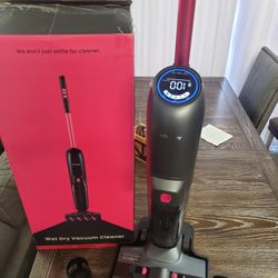 schenley Wet Dry Vacuum Cleaner - Cordless and Mop One-Step Cleaning for Hard Floors with Self-Cleaning Air, Smart Mess Detection, Enhanced Edge, On-D