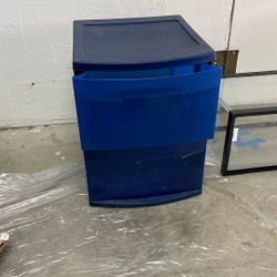 Free Two Drawer Storage Bin 