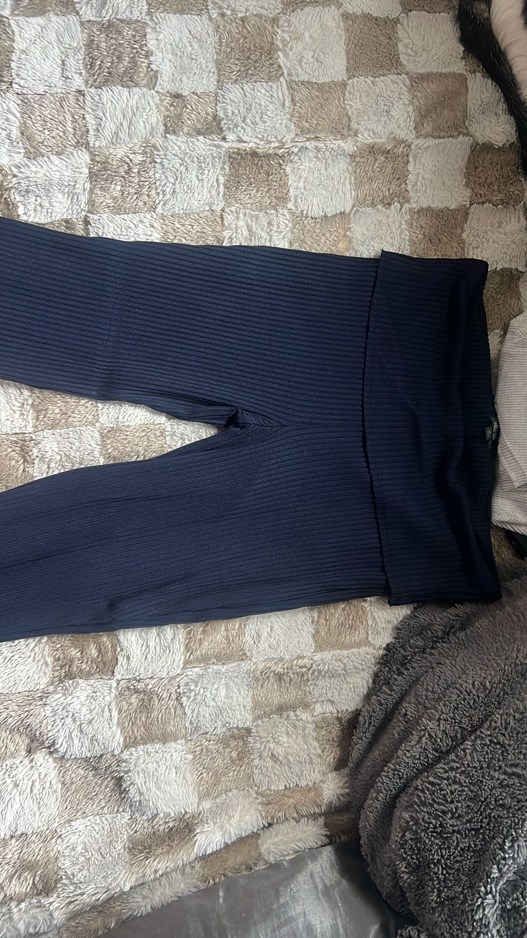 Navy Blue flare leggings