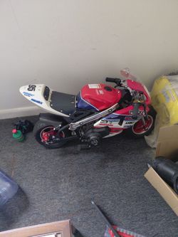 Gas motorcycle 30mph