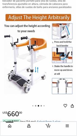 Silla de transfer
