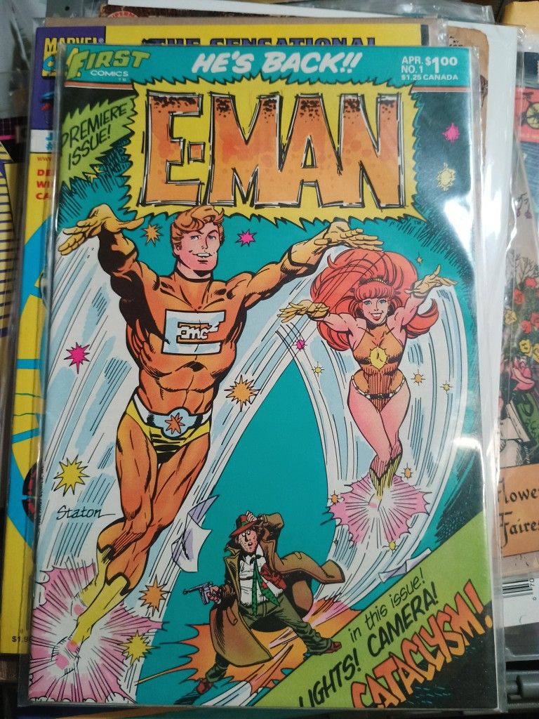 E Man Comic
