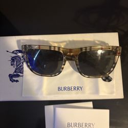 Burberry glasses Vintage check - Dark grey lens