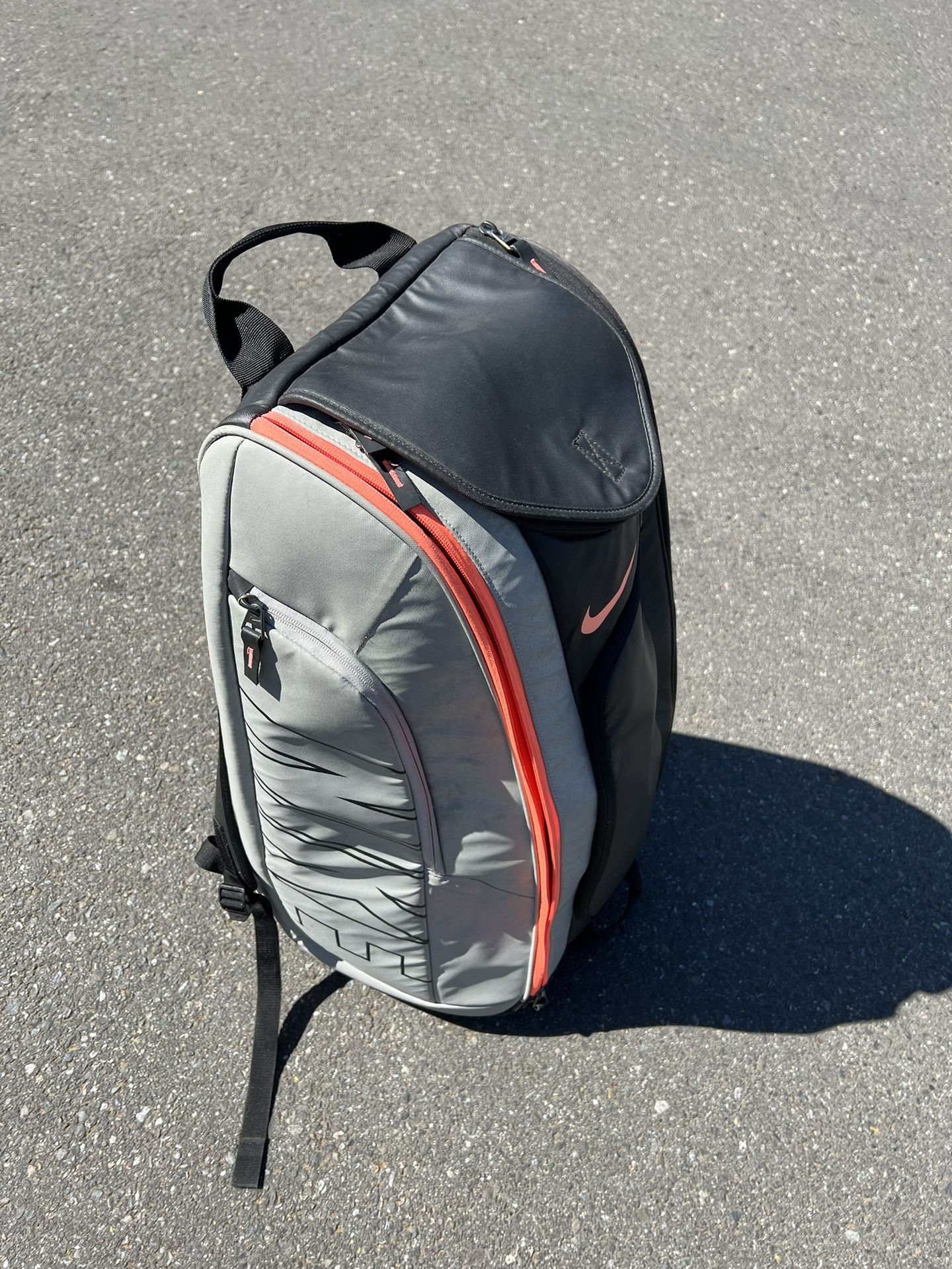 Nike Court Tech 1 Racquet Bag BA4866-072 Tennis Backpack Tour