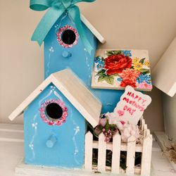 Hand-Painted Birdhouses! HURRY,MOTHERS DAY IS COMING!