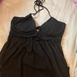 Black Vintage Summer Dress 