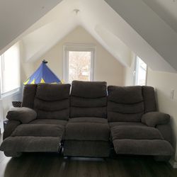 FREE GREAT CONDITION RECLINING SOFA!!
