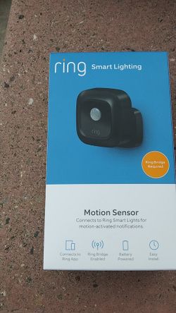 Ring smart lighting motion sensor