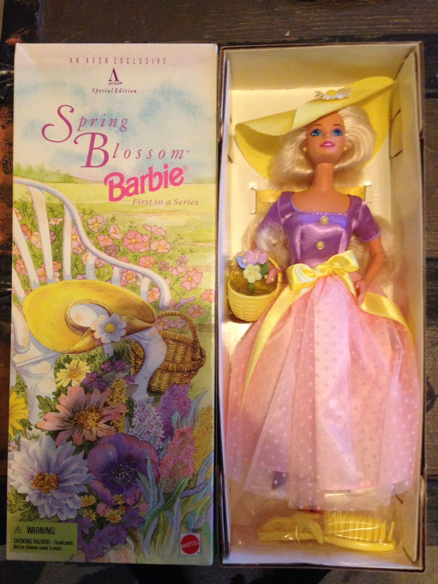 Barbie spring blossom Avon special edition 1995