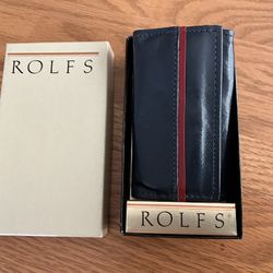 Rolf’s Key Caddy Navy Blue
