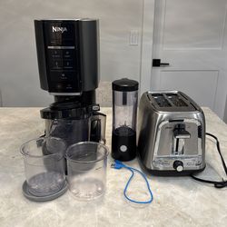 Ninja Creami, Blendjet and Toaster