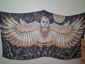 owl wall tapestry