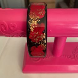 Vintage Melamine Oriental Art Bracelet 