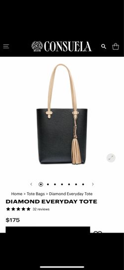 Consuela Diamond everyday tote